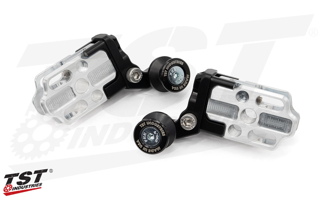 TST Spooled Captive Chain Adjusters for Honda Grom 2013-2020